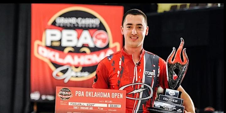 Marshall Kent wins first 'real TV' PBA Tour title in Grand Casino Hotel & Resort PBA Oklahoma Open that harkens back to 1980s