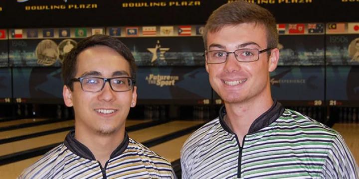 Zack Hattori blasts tourney-high 816 series, teams with Michael Coffey to take USBC Open Championships lead on last weekend; Team NABR claims team title