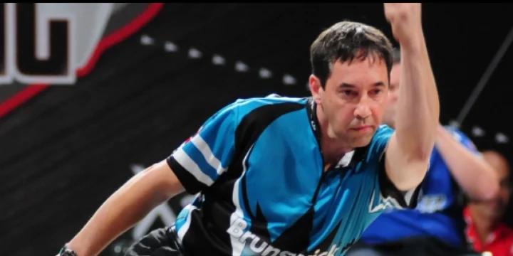 Parker Bohn III runs away with PBA50 Dave Small’s Championship Lanes Classic qualifying, but is in same position as player he beat by 407 pins