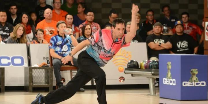 Red-hot Parker Bohn III closes with 300, 299 to jump into qualifying lead at PBA50 DeHayes Insurance Group Championship
