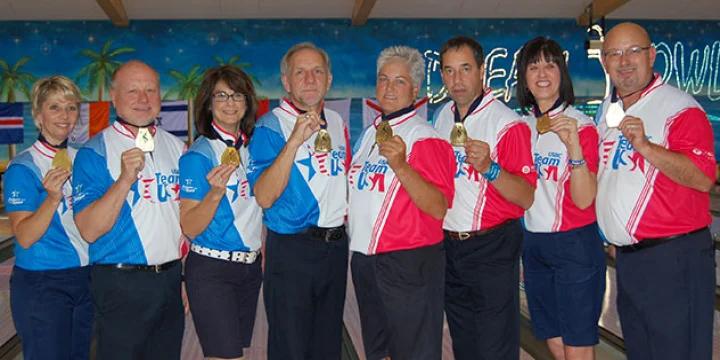 Team USA sweeps team, all-events gold medals at 2017 World Bowling Senior Championships