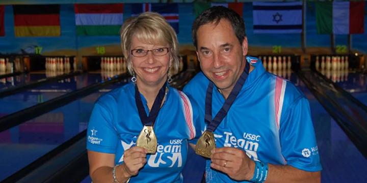 Parker Bohn III, Lynda Barnes complete huge week for Team USA with Masters gold medals at 2017 World Bowling Senior Championships