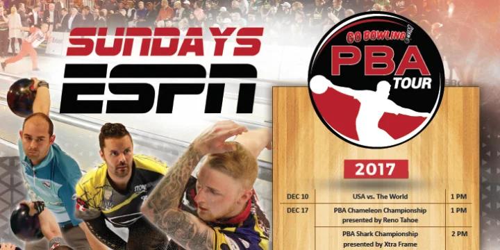 PBA Tour ESPN TV shows start Dec. 10, PBA World Championship airs New Year’s Eve