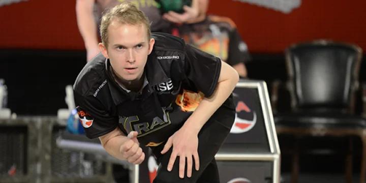 Thomas Larsen holds off lefty parade in PBA Cheetah Championship qualifier as high scores continue at World Series of Bowling