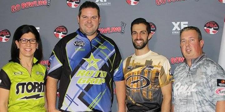 Liz Johnson, Wes Malott meet again on TV, this time with Tom Smallwood, Anthony Pepe joining them in PBA Chameleon Championship ESPN finals