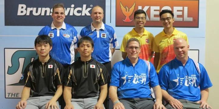 Team USA’s Tommy Jones, Chris Barnes make doubles medal round with duos from Japan, Finland, Hong Kong at 2017 World Bowling World Championships