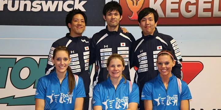 Japanese men, Team USA women earn top seeds for trios medal round at 2017 World Bowling World Championships