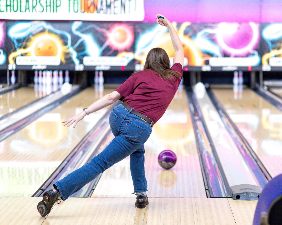 Kimberly Power-DeFer bowling. Contributed photo.