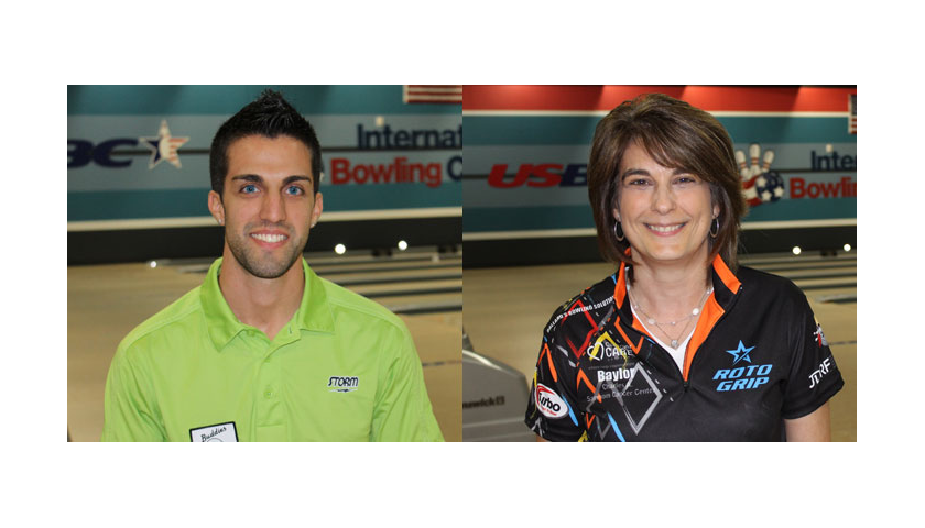 Anthony Pepe and Carolyn Dorin-Ballard lead after the first round of the Su...